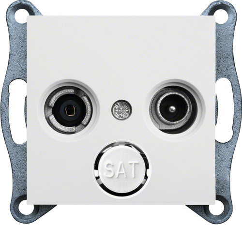 Antenska utičnica R/TV, prolazna, za DVB-T/C instalaciju, 5-862 MHz