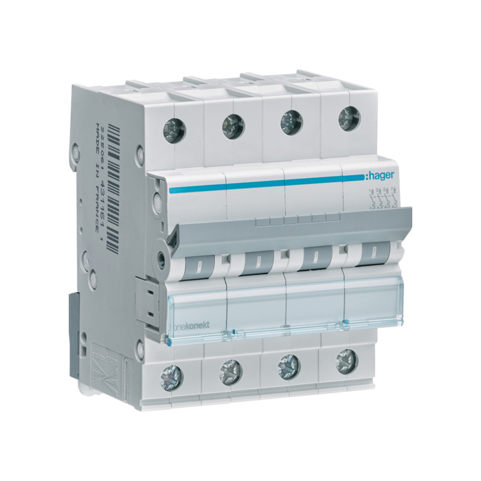 Automatski osigurač 10A, 4-polni, C, 6kA