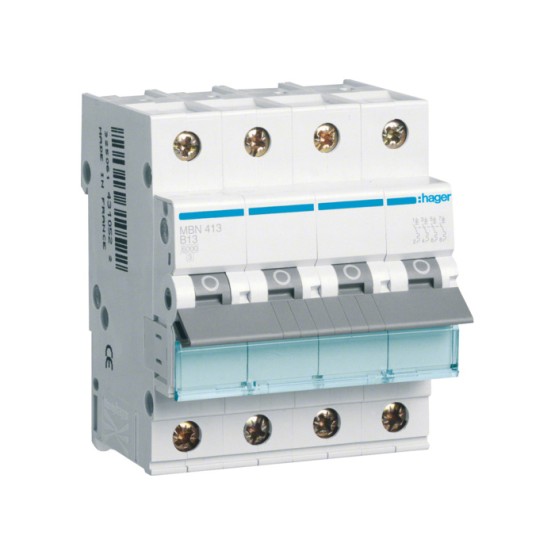 Automatski osigurač 13A, 3-polni + N, B, 6kA