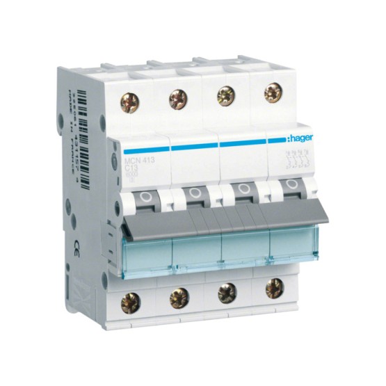 Automatski osigurač 13A, 3-polni + N, C, 6kA
