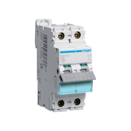 Automatski osigurač 16A, 2-polni, C, 10kA