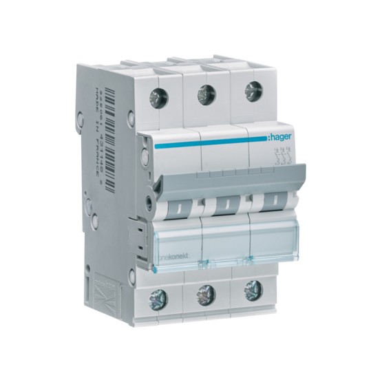 Automatski osigurač 25A, 3-polni, C, 6kA
