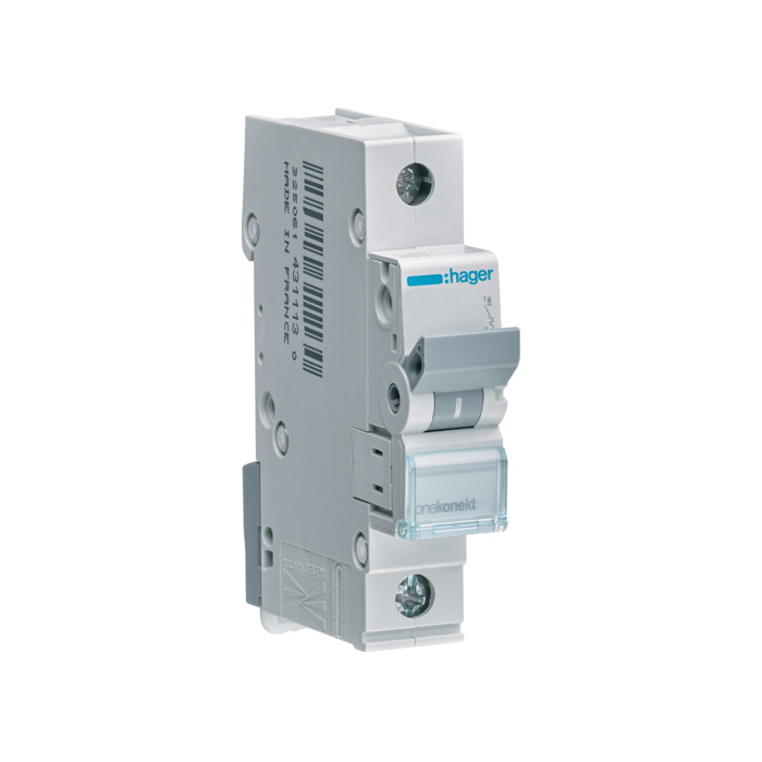 Automatski osigurač 2A, 1-polni, C, 6kA