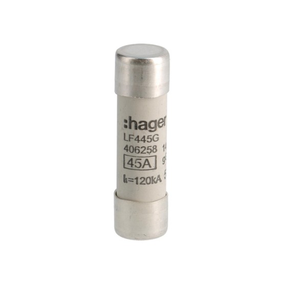 Cilindrični rastalni osigurač (uložak), 14x51 GL 45A