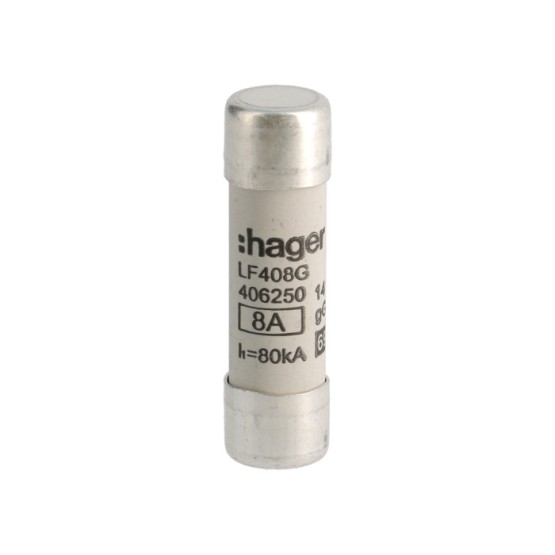 Cilindrični rastalni osigurač (uložak), 14x51 GL 8A