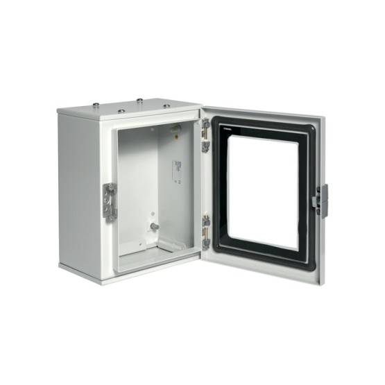 Metalni ormar Orion plus sa prozirnim vratima 300x250x160mm