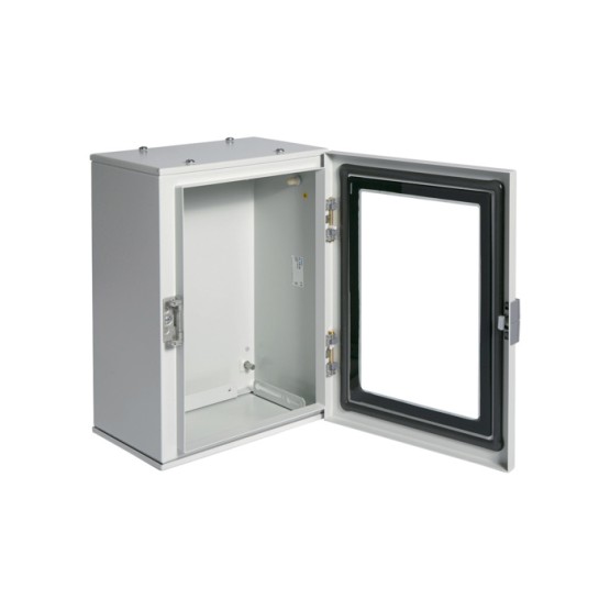 Metalni ormar Orion plus sa prozirnim vratima (400x300x200) mm