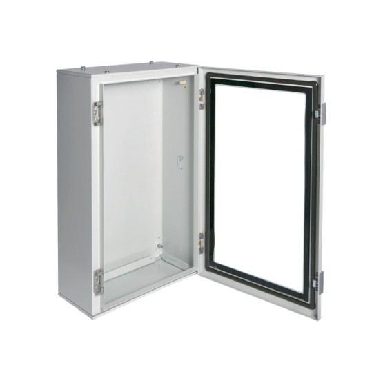 Metalni ormar Orion plus sa prozirnim vratima 650x400x200mm