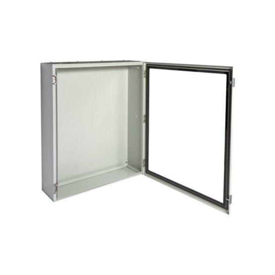 Metalni ormar Orion plus sa prozirnim vratima 950x800x250mm