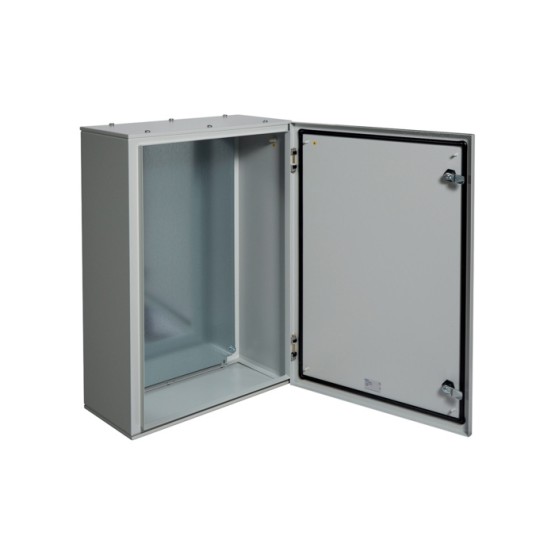 Metalni ormar orion.tech sa montažnom pločom, 700x500x250 mm