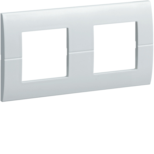 Okvir 2-struki horizontalni, 2 x 2 modula, bela boja