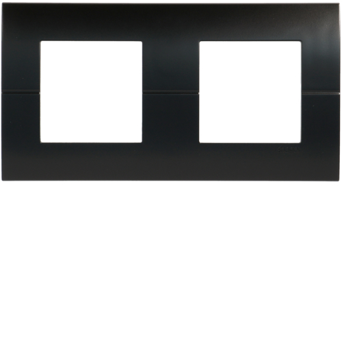Okvir 2-struki horizontalni 2 x 2 modula, crna boja
