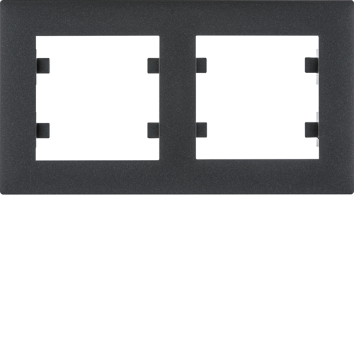 Okvir 2-struki horizontalni Intense - crna