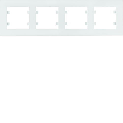 Okvir 4-struki horizontalni Intense - beli