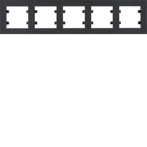 Okvir 5-struki horizontalni Intense - crna