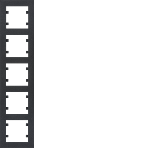 Okvir 5-struki vertikalni Intense - crna