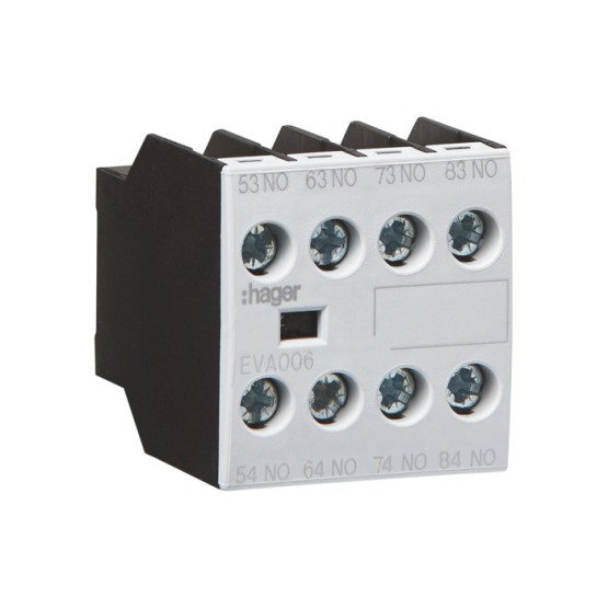 Pomoćni kontakt 4 NO za EV007...EV038