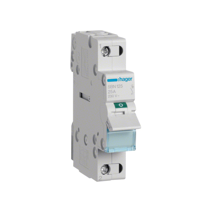 Prekidač snage 1-polni, In=16A, 1 modul, montaža na DIN šinu