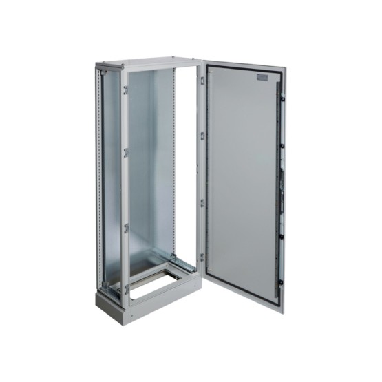 Samostojeći metalni ormar sa postoljem i montažnom pločom, dimenzija 1900x800x400mm