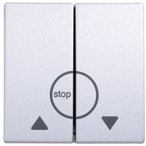 Taster za roletne/žaluzine 2M, titanijum