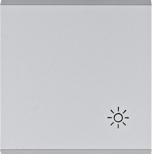 Taster, oznaka svetlo, Lumina, siva