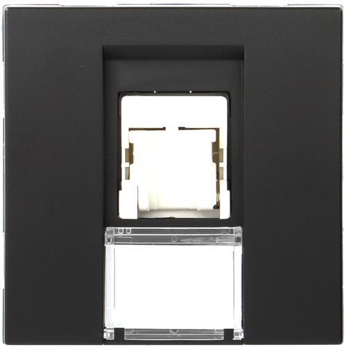 Utičnica računarska, RJ45 Cat.6 UTP 2M, crna boja