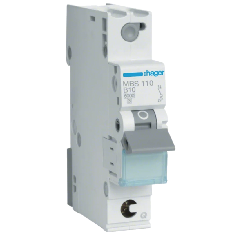 Automatski osigurač; 1P 6KA B10A Quick Conect 1M