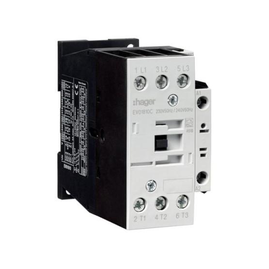 Kontakter 3P + 1NO 32A 15kW AC-3 230VAC