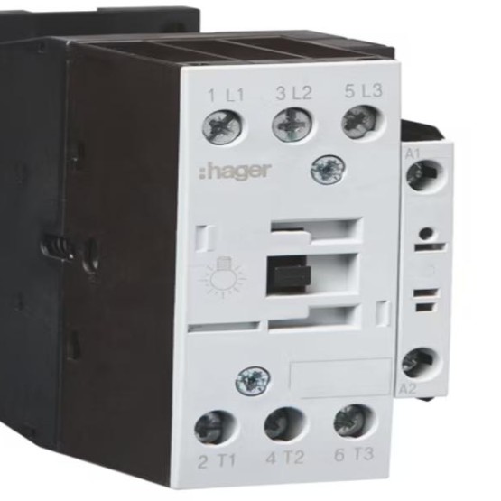 Kontakter za rasvetu 3P 21A 21kW AC-5b 230VAC