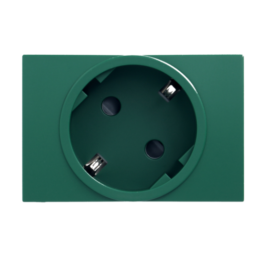 Systo utičnica 16A, 3M, zelena
